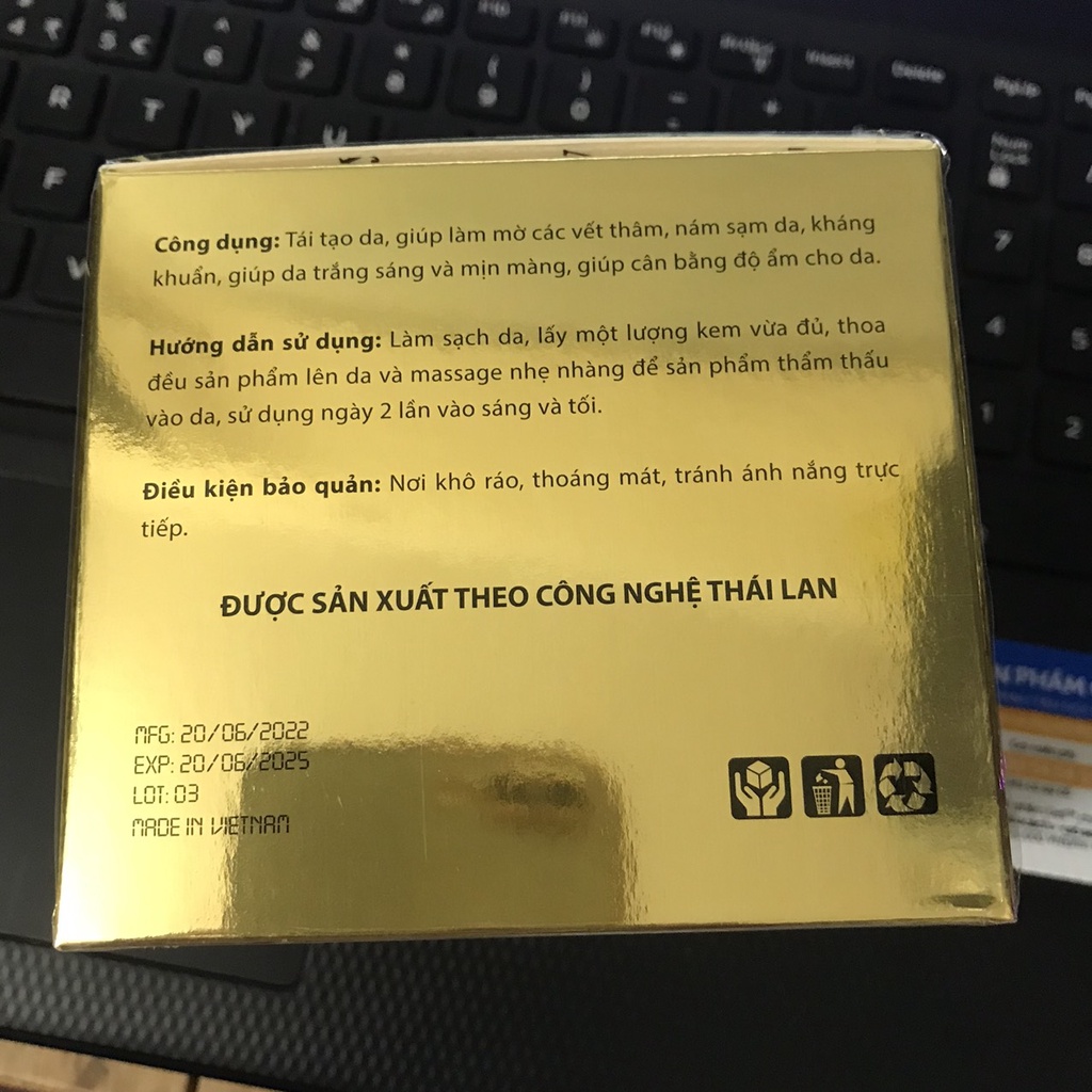 [Chính hãng] Kem body Livy's vàng 250gr