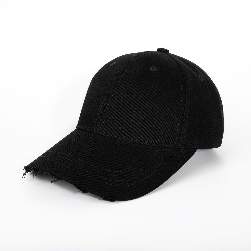 NÓN FF COTTON BASEBALL CAP DISTRESSED