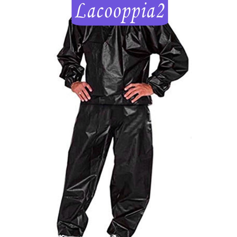 Fitness Sauna Suit Exercise Gym Home Sweat Suit Hoodie Pants | BigBuy360 - bigbuy360.vn