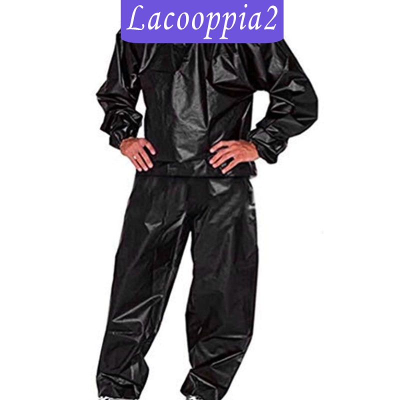 Fitness Sauna Suit Exercise Gym Home Sweat Suit Hoodie Pants | WebRaoVat - webraovat.net.vn