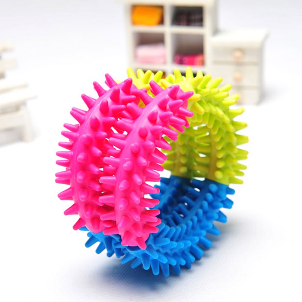 Đồ Chơi GặM HìNh VòNg TròN, GiúP LàM SạCh Răng Cho Thú Cưng