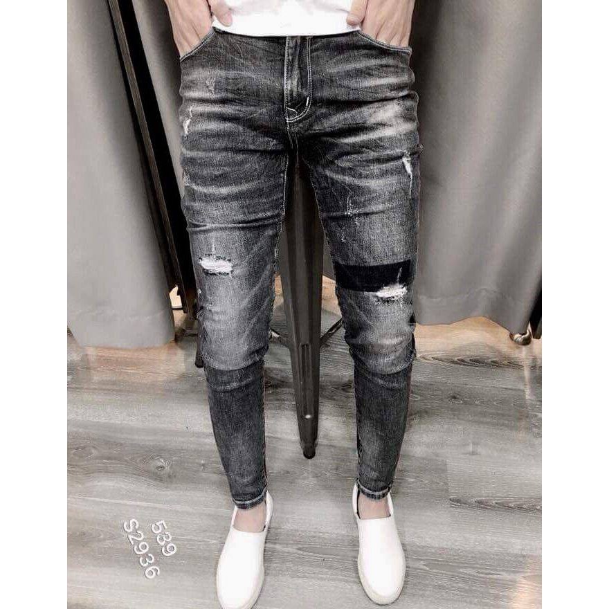 [SHOPEE-ĐẢM-BẢO] Quần Jean Nam Phong Cách Bụi Cao Cấp Không Phai Màu quần jeans ôm nam quần jean nam hàng quảng châu