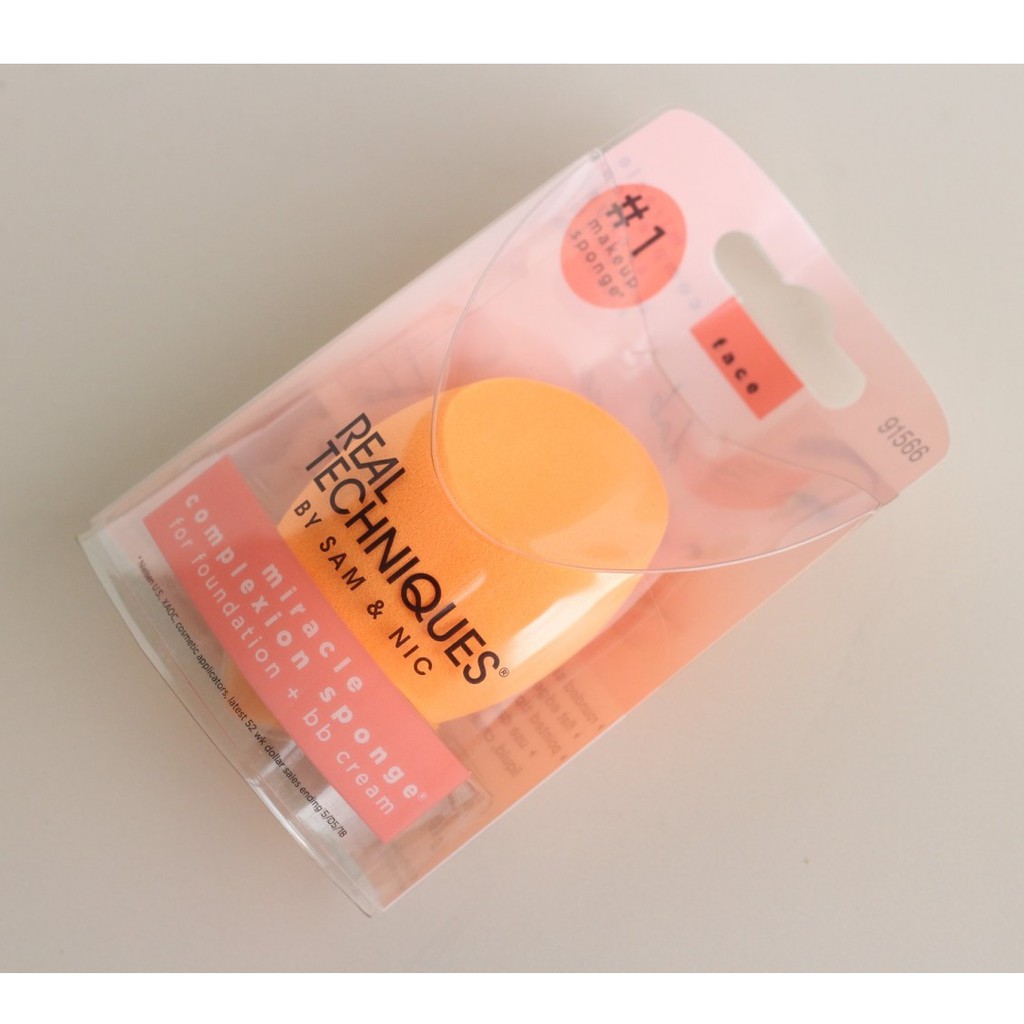 Mút Tán Nền Real techniques Miracle Sponge Mẫu Mới