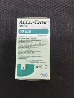 Que Thử Đường Huyết Accu Chek Active