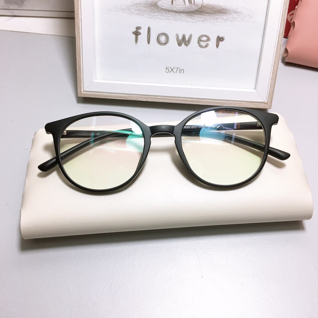 [Gía siêu rẻ] Gọng kính tròn 203 nhận cắt mắt cận viễn loạn