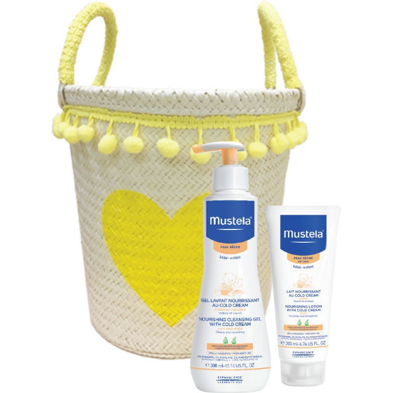 Mustela Gel tắm dành cho bé da khô Mustela Nourishing Cleansing Gel with Cold Cream 300ml (Date 01/2023)