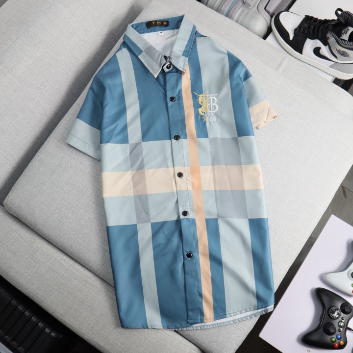 (Free Ship) Áo Sơ Mi Nam Họa Tiết Sọc Phong Cách BBR Thời Trang Cá Tính Phong Cách Hàn VLTN Shop