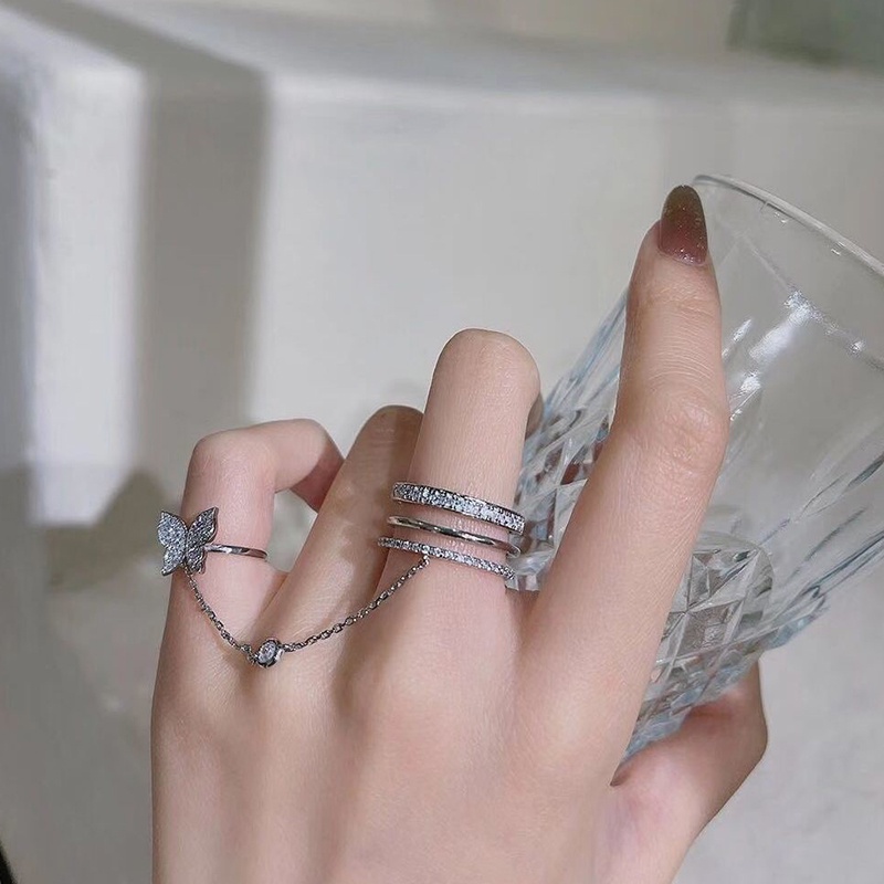 Bộ 3 Nhẫn Hình Bướm Thời Trang Cho Nữ dreamdiary