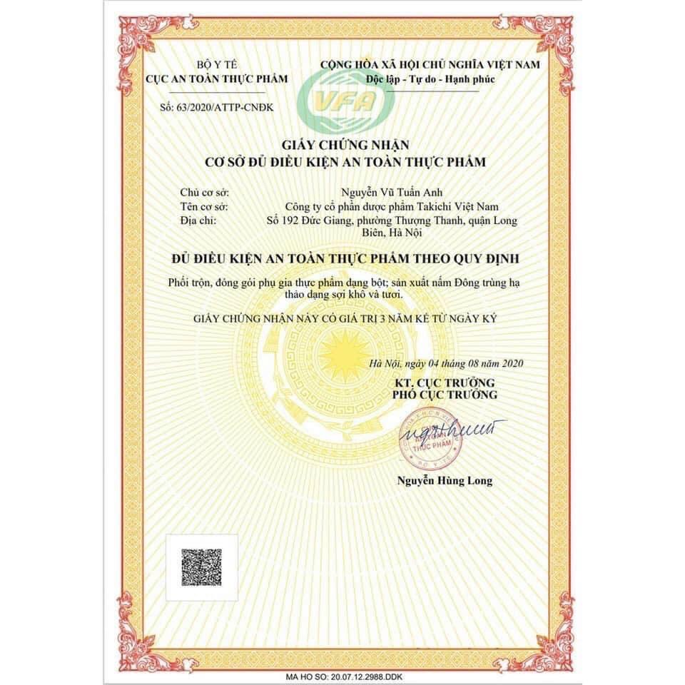 ✅1 Hộp Đông Trùng Hạ thảo Tươi  - mua 3 tặng 1