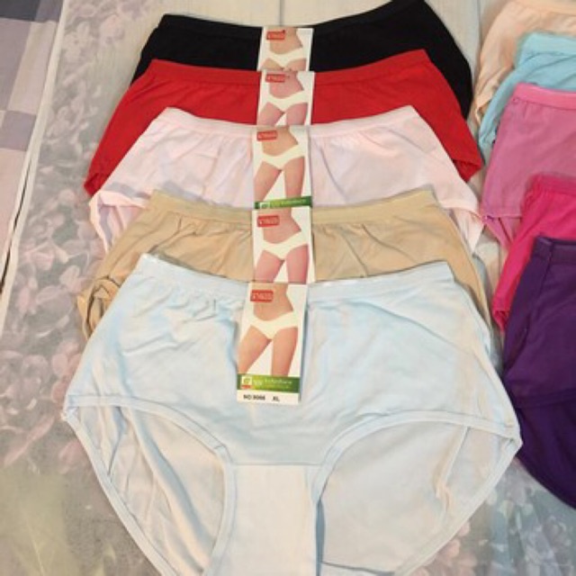Combo 10 quần lót nữ cotton cao cấp, quần chíp nữ cạp cao co giãn tốt big size tới 85kg _ TSDL118