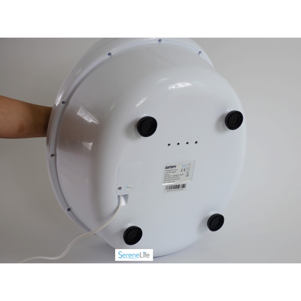 Bồn Ngâm Chân Massage SereneLife SL17, Máy chậu ngâm chân massage xiaomi nước nóng