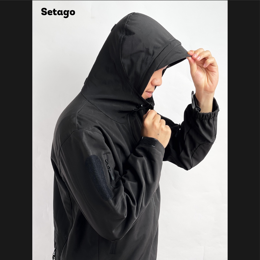 Áo khoác dã ngoại 𝗧𝗔𝗖𝗧𝗜𝗖𝗔𝗟 𝗠𝗜𝗟𝗜𝗧𝗔𝗥𝗬 𝗝𝗔𝗖𝗞𝗘𝗧 - Áo khoác đa năng chống chọi với mưa, gió, lạnh