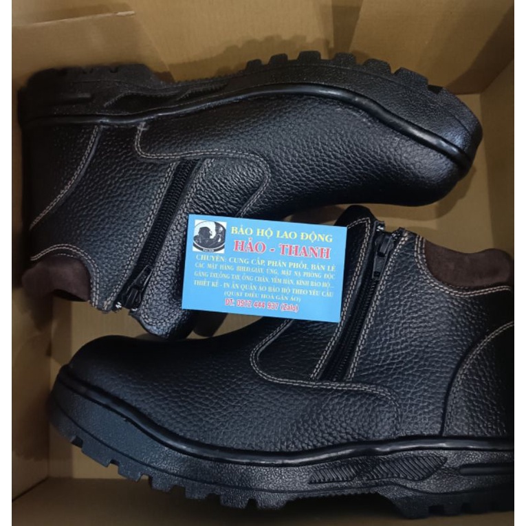 GIÀY BẢO HỘ Thợ hàn SOBAR(mũi sắt đế chống đinh)