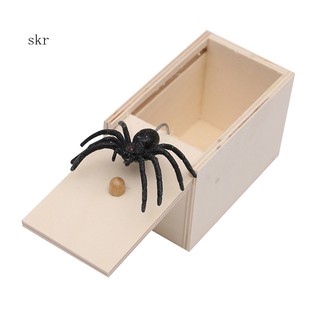 Hộp Nhện Giả Trang Trí Halloween