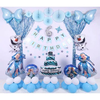 Set bóng trang trí sinh nhật - elsa 01
