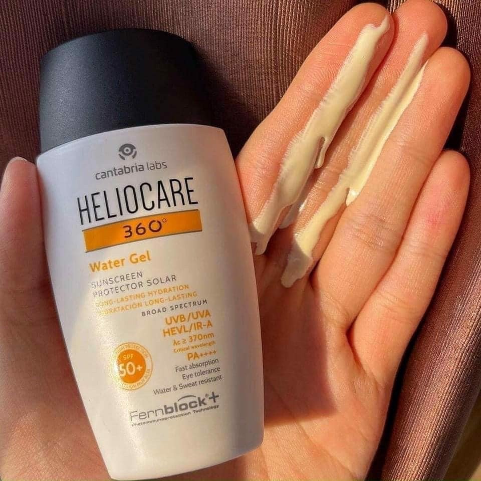 Kem Chống Nắng Dạng Gel Phổ Rộng HELIOCARE 360 Water Gel Sunscreen Protector Solar Long Lasting Hydration SPF50 50ML