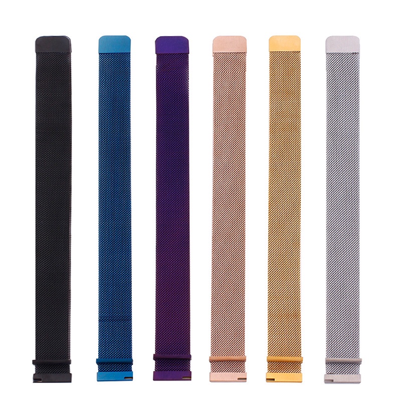 Dây Đeo Kim Loại 18mm 20mm 22mm Cho Đồng Hồ Thông Minh Garmin Vivoactive 3 4 4s Venu 2 2s SQ Forerunner 645