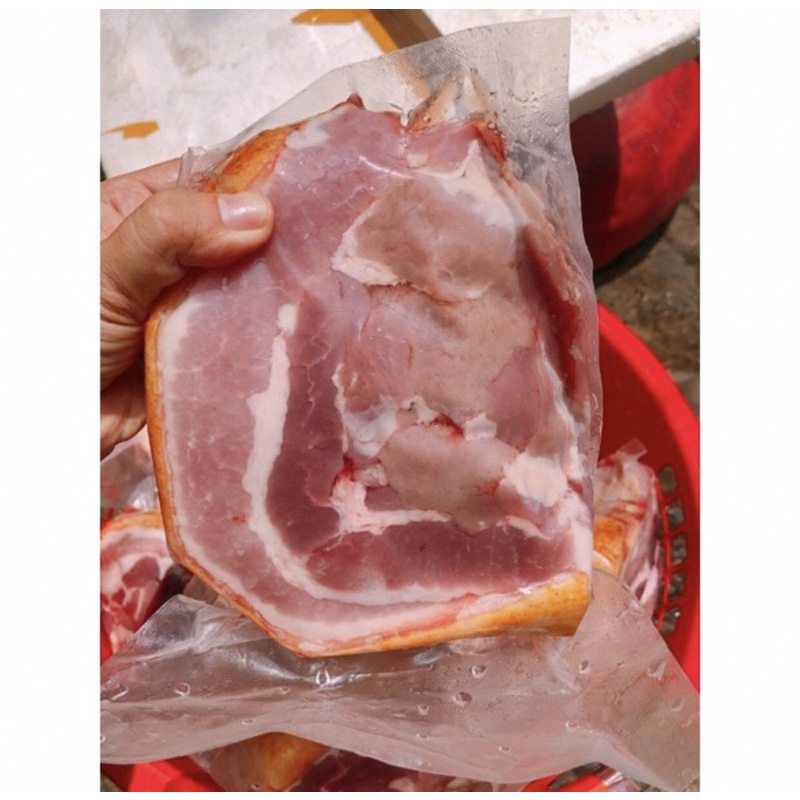 1kg thịt ba rọi heo rừng tươi