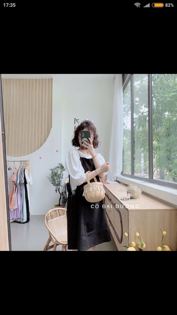 Set yếm 2 dây có kèm áo trong ảnh thật ở cuối