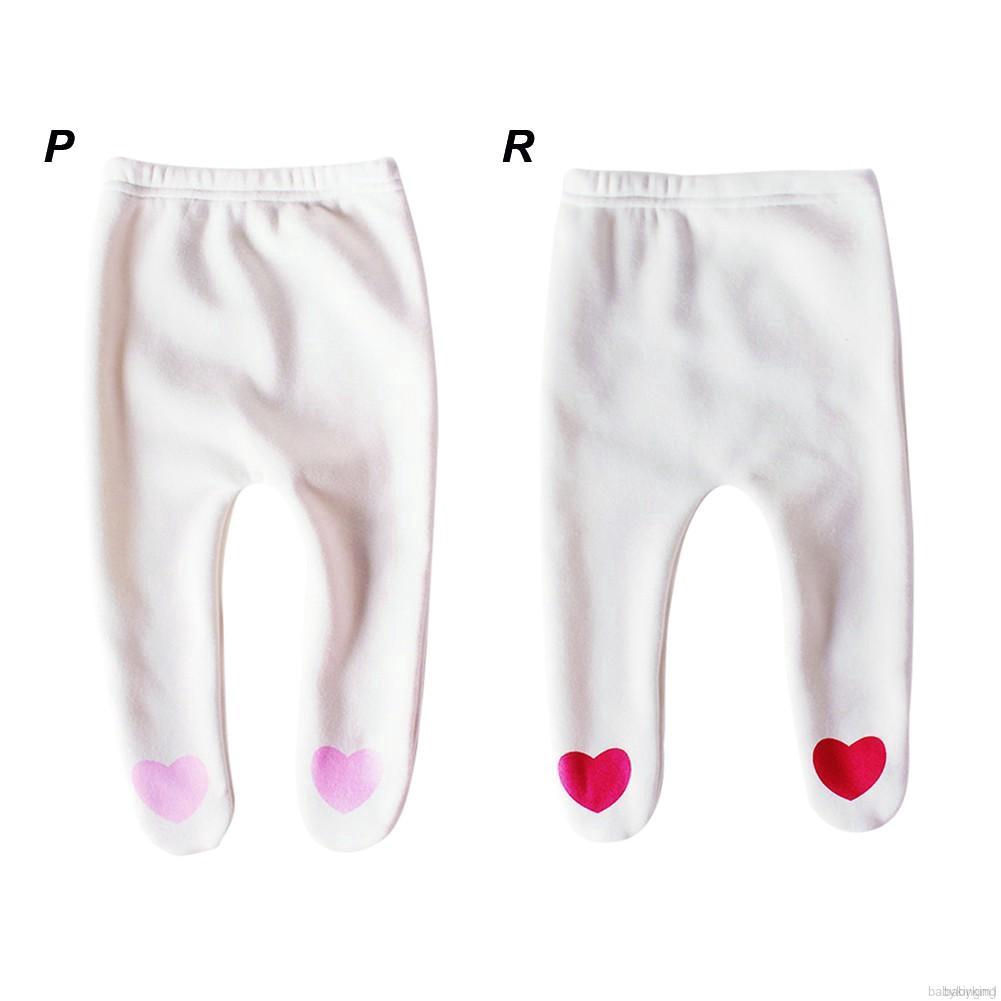 Quần legging nhung in hình trái tim cho bé | BigBuy360 - bigbuy360.vn