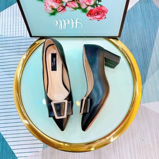 giày nữ cao gót 5p, mũi bít .