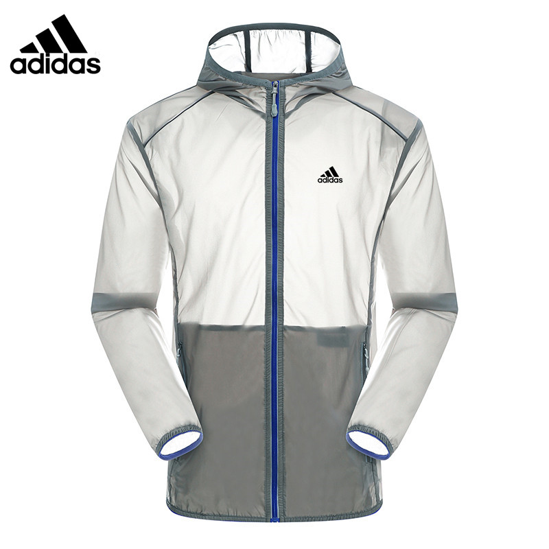 Áo Khoác Dù Adidas Siêu Mỏng Thoáng Khí Màu Trơn Cho Nam