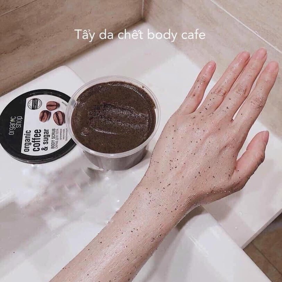 Tẩy TBC Organic Shop Brazilian Coffee Body Scrub 250 ml