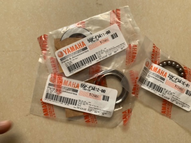 Bộ chén và bi cổ exciter 150, sirius, jupiter, exciter 135