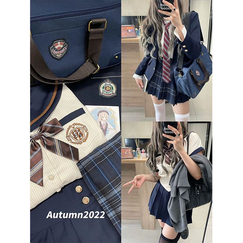 Set Áo Sơ Mi + Chân Váy Xếp Ly Phong Cách Hàn Quốc Thời Trang Mùa Thu Mới 2022