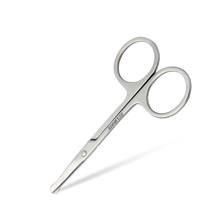 Kéo Mũi Tròn Inox Meilamei Cắt Tỉa Tóc, Lông Mũi, Lông Mi, Lông Mày An Toàn