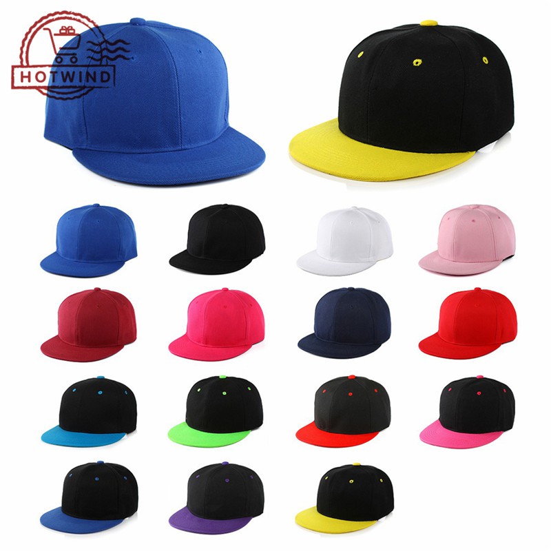Mũ lưỡi trai cotton phong cách Hip Hop cho nam và nữ