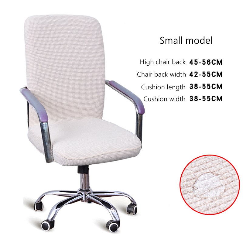 Áo bọc ghế văn phòng vải polyester co giãn chống thấm nước