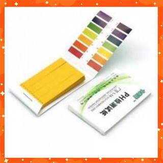   Giấy Quỳ Tím Thử Độ pH Thang Đo Từ 1 Đến 14 - 80 miếng kèm bảng màu chất lượng tốt, giá cạnh tranh