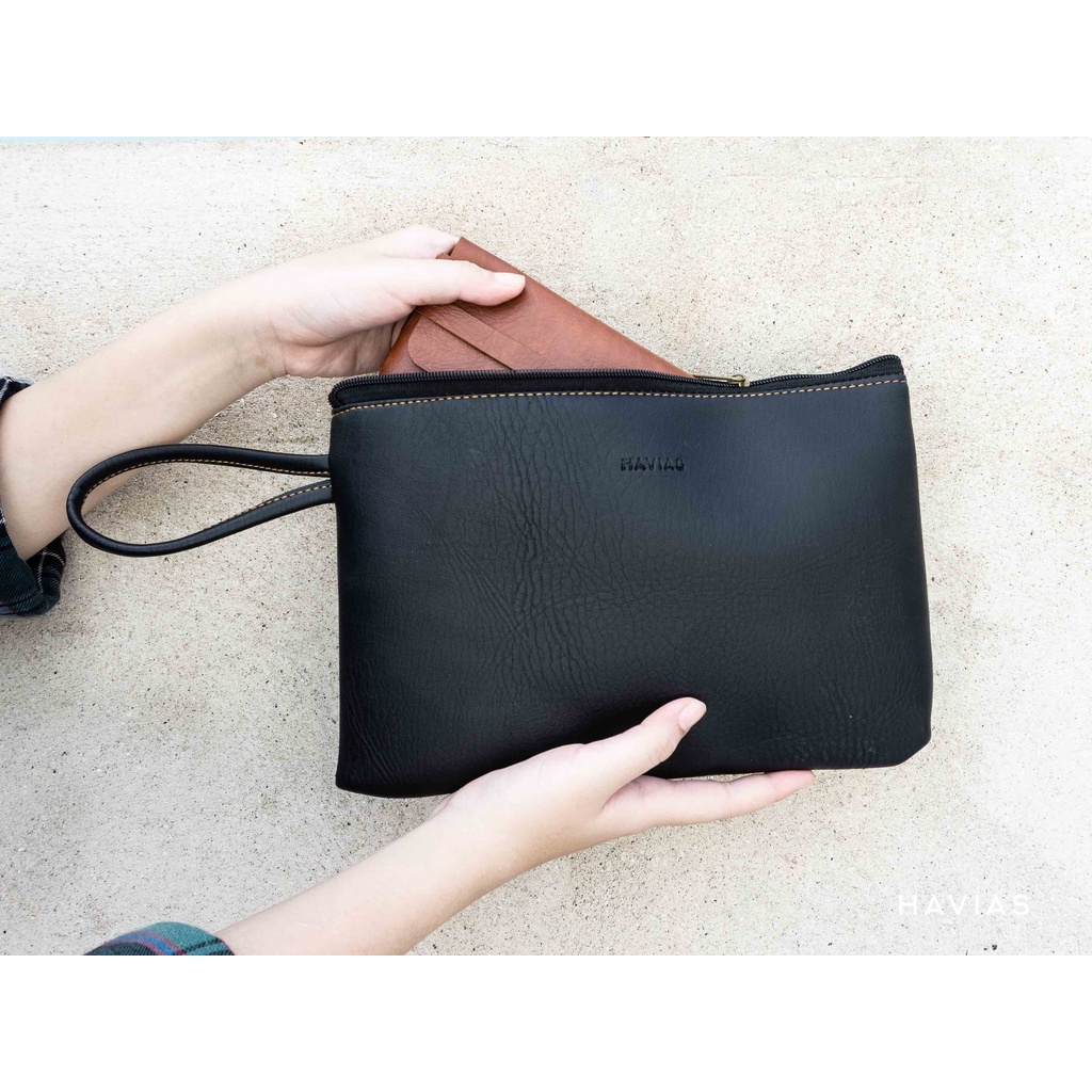 Clutch túi da cầm tay DOC HAVIAS