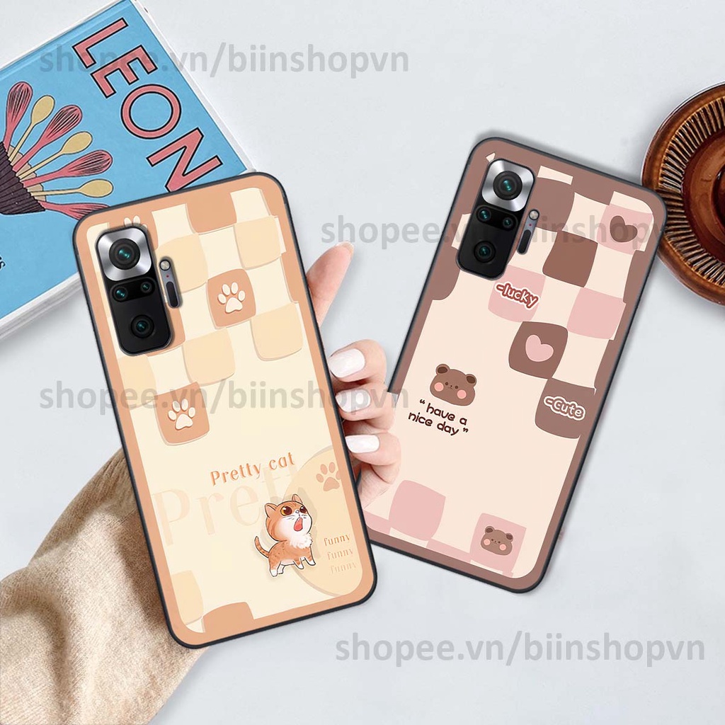 Ốp Xiaomi Redmi Note 10 / Note 10 Pro caro trái tim nhiều màu sắc, đầy cá tính, khẳng định phong cách