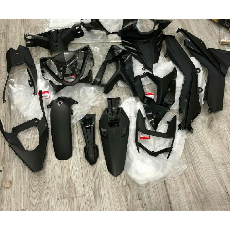 Full bộ 17 nhựa đen xe WINNER V1 150 zin honda chính hãng