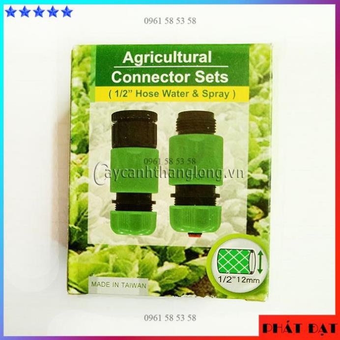 [CHÍNH HÃNG] Bộ 4 Khớp Nối ống nước Agricultural Connector W-GH-400S AquaMate Taiwan (TĐSG)