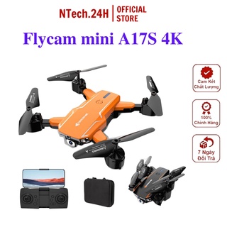 Flycam mini A17S ống kính wifi FPV 4K HD