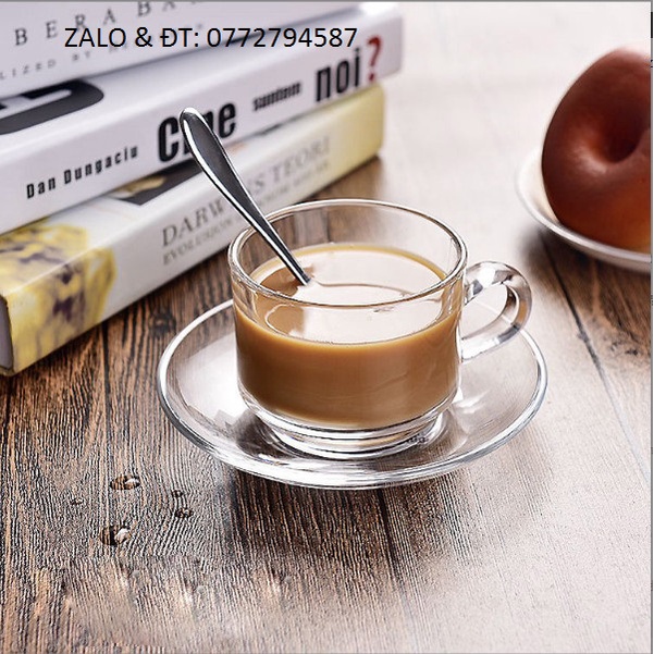 Hộp 06 Bộ Tách Cafe Cabuchino 200ml ( Tách + Đĩa )