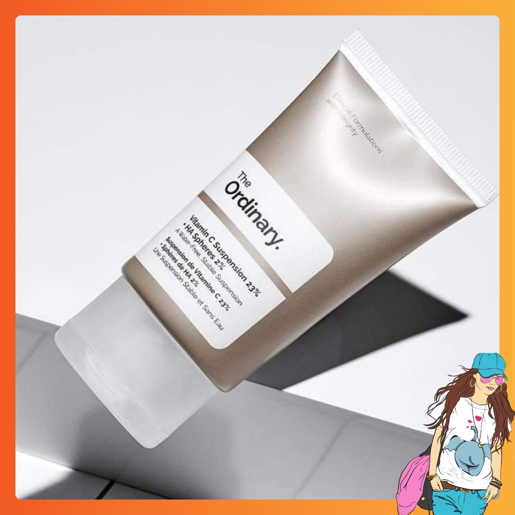 [BIG SALE] Kem dưỡng The Ordinary Vitamin C Suspension 23% + HA Spheres 2% 30ml [SALE KHỦNG]