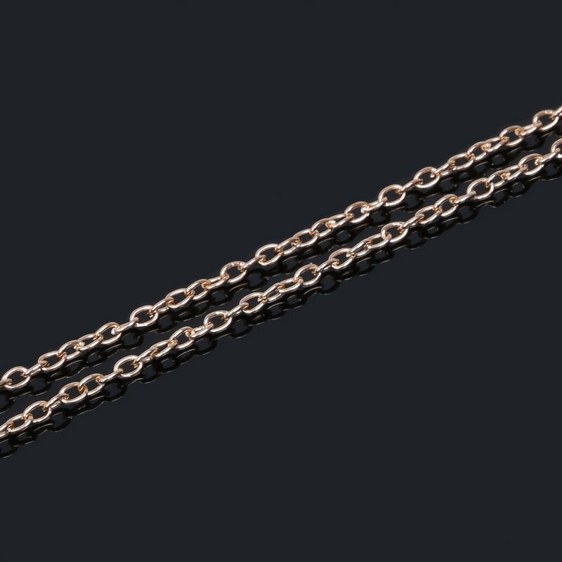 Beadia Dây xích Beadia bằng kim loại mạ sắt chất lượng cao dùng làm dây chuyền DIY