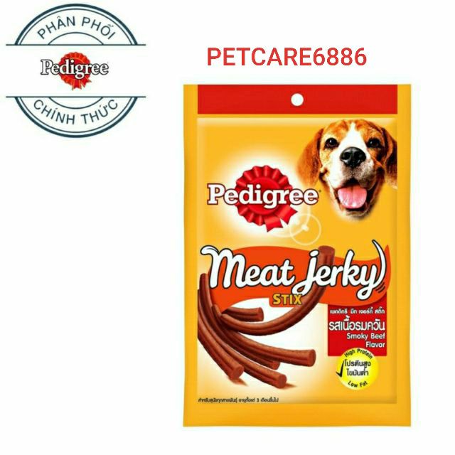Bánh thưởng meat jeky bò xông gói 60g