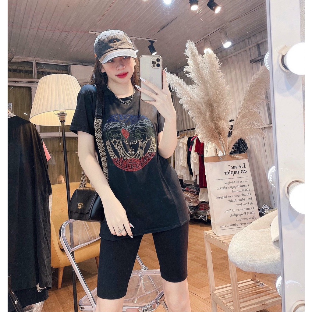 Quần legging nữ lửng quần legging nữ đùi vải thun siêu co giãn nâng mông cạp cao