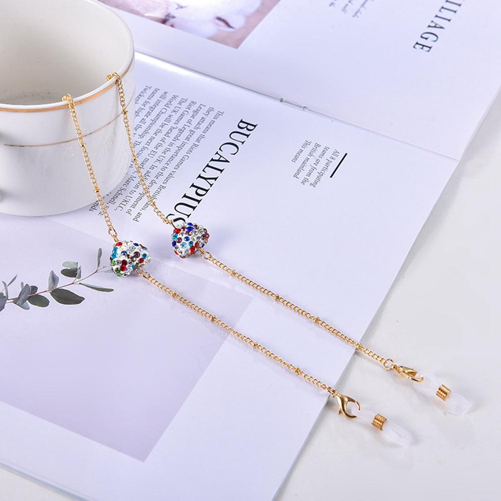 Dây Đeo Mắt Kính Bằng Hợp Kim Đồng Chống Trượt Cho Nữ