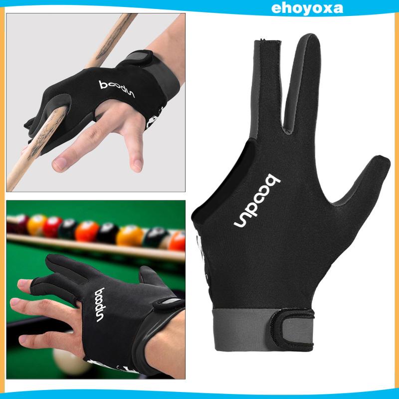 Găng Tay Trái Chơi Bida 3 Ngón Chống Trượt Cho Nam Nữ