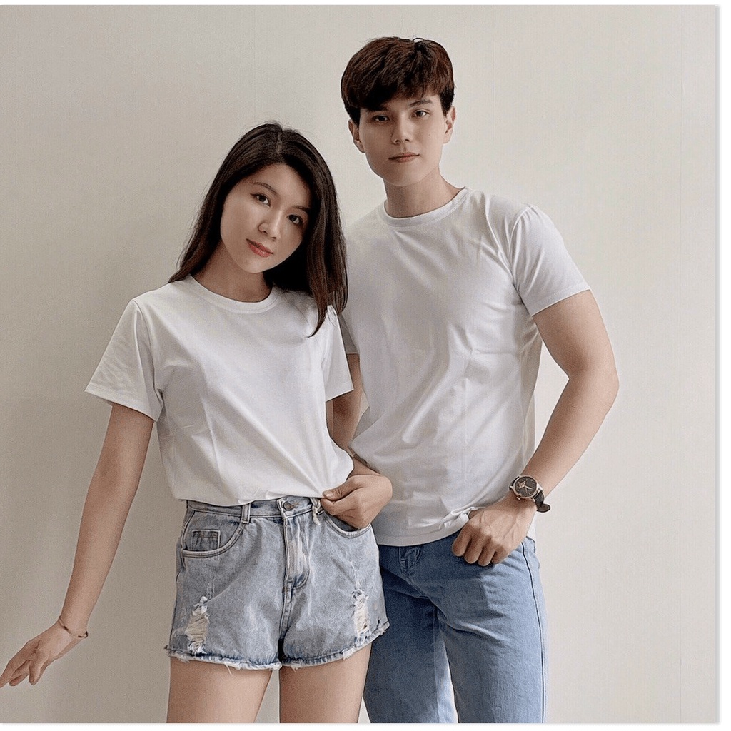 Áo thun cổ tron hottrend NAM NỮ NGẮN TAY CỰC ĐẸP CHO CÁC BẠN TRẺ KOKO MI FASHION