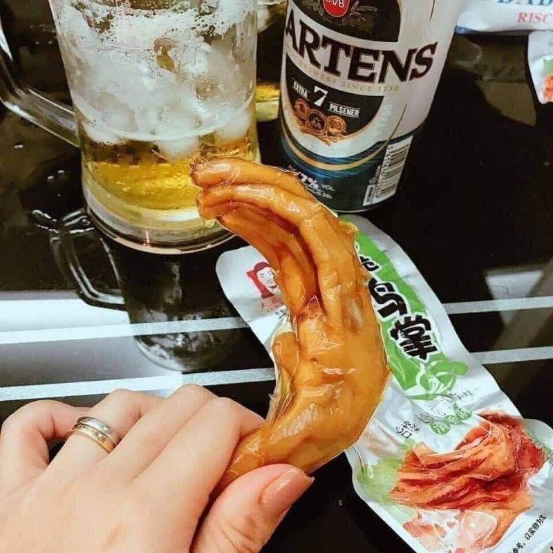 SIÊU RẺ_ SIÊU SỐC CHÂN VỊT CAY DACHENG