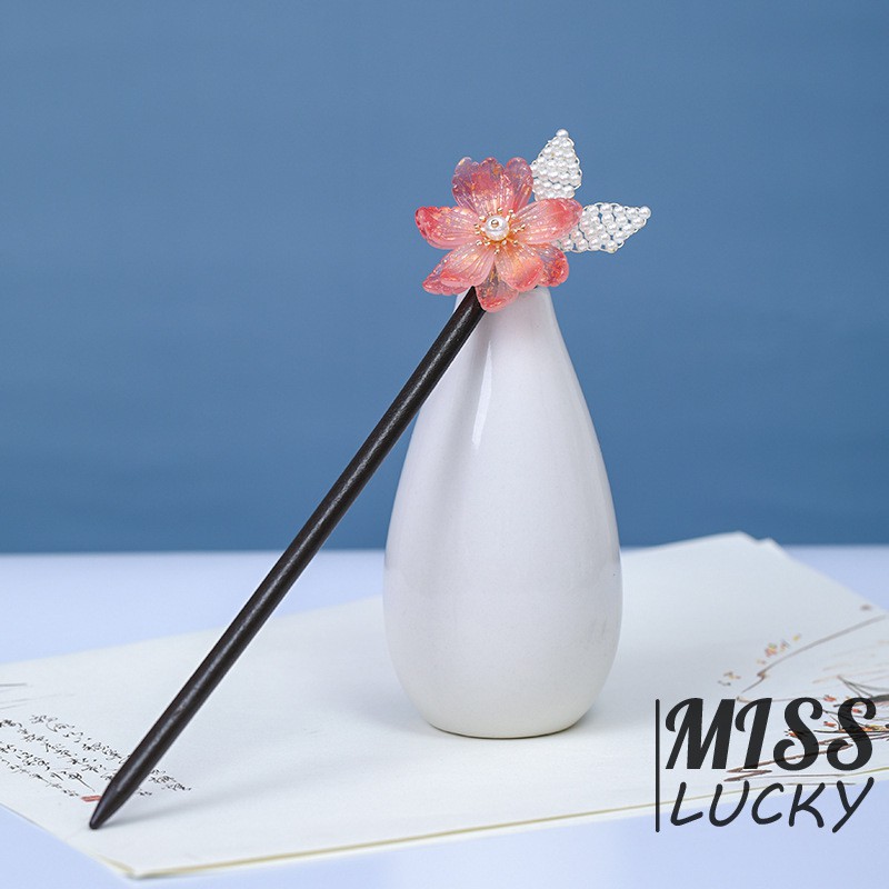 Trâm Cài Tóc Bằng Gỗ Phong Cách Cổ Điển Thanh Lịch