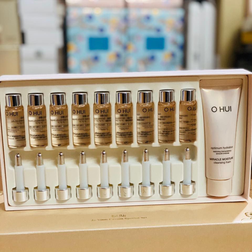 10 gói tinh dầu Dưỡng ẩm câp nước 777 Ohui Miracle Moisture Ampoule 777 | BigBuy360 - bigbuy360.vn