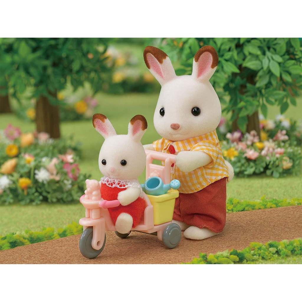 Sylvanian Families Bộ 2 Xe 3 Bánh Cho Bé Tricycle Car Set